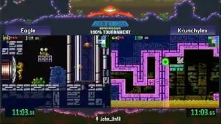 Eagle vs Krunchylex. Metroid Zero Mission 100% Tournament 2017