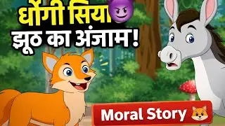 धोंगी सियार | Moral Story in Hindi | Panchatantra Kahani