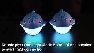 Portable Bluetooth Speaker with Cute Shape