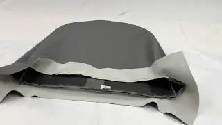 Austin Healey BN6 | BN7 - Spare Wheel Cover - Wool & Vinyl
