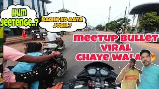 I meetup  Bullet chaye wala😮// Vidisha city motovlog // Honda 125 cc bike // #motovlog #trending #mt
