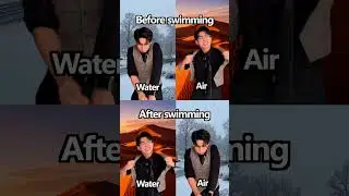 We all can relate when swimming