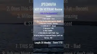 JPEGMAFIA - NOT ON VETERAN! Review