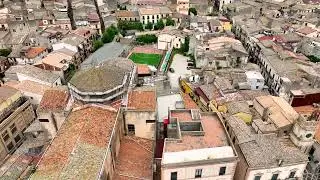 CORLEONE | SICILIA | CENTRO STORICO DI CORLEONE | DJI MAVIC AIR 3 CINE DRONE FOOTAGE - 2