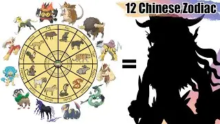 All 12 Chinese Zodiac Signs Pok&eacute;mon Fusion | Western Zodiac Signs Fusion | Max S