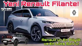 Yeni Renault Filante! Renault’un En Büyük ve En Lüks SUV’u! New Renault Filante SUV! 