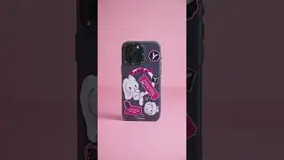 Embrace the cuteness with YOUNGKIT&rsquo;s Bunny Sticker iPhone Case!