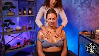 Melt the Stress Away in 20 Minutes – ASMR Neck Massage by Barber Lady Elle