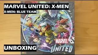 Unboxing X-men Blue Team Marvel United