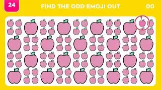 Find The Odd Emoji Out | Emoji Quiz
