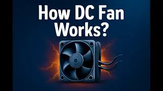 🪢How DC fans works ? | Golden Hord #science #educationalvideo #physics #viral #shorts