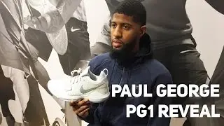 Paul George Signature Shoe Reveal - Nike PG1 - NBA London 2017 at Foot Locker House of Hoops Brixton