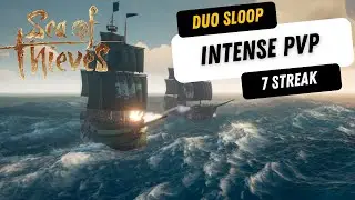 Intense Duo Sloop Hourglass Streak - Sea of Thieves Season 10 ( No Commentary )