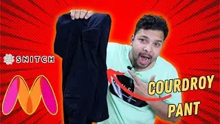 🔥 Snitch Corduroy Pants | Review & Fittings | Best Corduroy pants for Men | Styling Corduroy pants