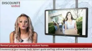Rented property insurance: student homes