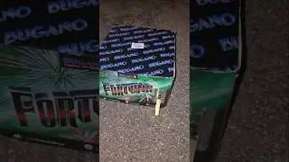 bugano - fortuna / ein schn&auml;pchen!  #firework #pyro #cake #salute #titanium #feuerwerk #pyrotechnik