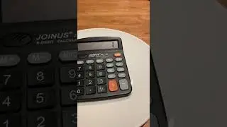 Calculator Sounds Amazing #shorts #asmrsounds #trending #youtubeshorts