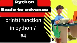 print() function in python, output function, syntax and program