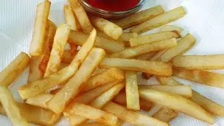 French Fries Recipe - Homemade Crispy French Fries Recipe