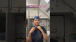 Delhi layover part 1 ❤️ #shorts #youtubeshorts #youtube #cabincrew #viral #shortsviral