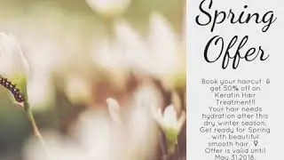 Spring Offer 💕