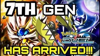 POKEMON DUEL - 7th GEN HAS ARRIVED!! + I  SURVIVED A HURRICANE!?!