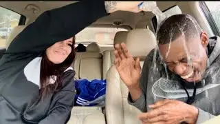 Pouring Ice Water On Him In 20 Degree Weather..