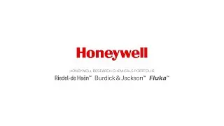 Honeywell Riedel-de Ha&euml;n&trade; & Honeywell Fluka&trade;