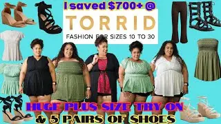 Torrid Plus Size Haul 2023|How I Got $1000 In Clothes & Shoes for $250!|Torrid Shoes|Tasha St James
