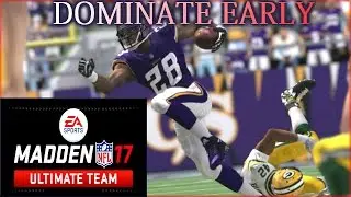 MADDEN 17 EARLY TIPS TO DOMINATE MADDEN 17 ULTIMATE TEAM