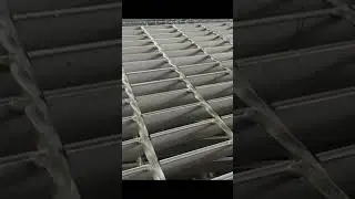 Durable steel grating