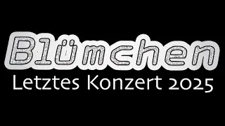 Bl&uuml;mchen - Abschiedsworte beim letzten Konzert