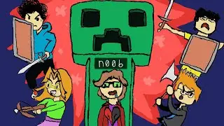HARDCORE Minecraft but One of Us Has NEVER Played Before