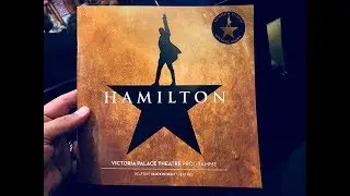 Hamilton London Opening Night - curtain call words of love and appreciation (Lin-Manuel closes)