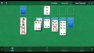 Playing Solitaire on Xbox