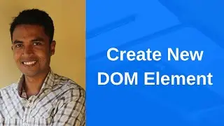 How to create new JavaScript DOM Element? | Bangla