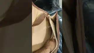 Jute Conference Bag like Suitcase Attachi Shape With Steel Button