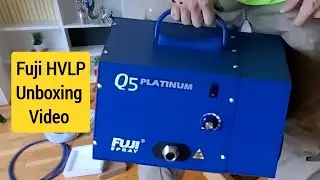 Спрей Fuji Q5 Platinum 5 с турбиной HVLP с регулируемой скоростью