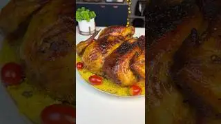 Frango assado inteiro na Air fryer