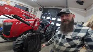 Massey Ferguson 2607H et réalisation d'une cabine forestière