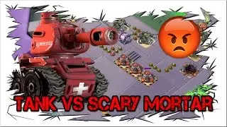 Mega Crab 4! Scary Mortar VS Tank ! Fun Attack! Boom Beach!