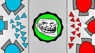 Diep.io INDESTRUCTIBLE Smasher Best Tank Vs Powerful Overlord Build! - Tag Mode Trolling Gameplay!