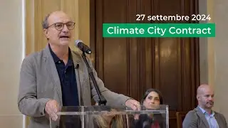 Climate City Contract - Presentazione a Palazzo Marino, Milano