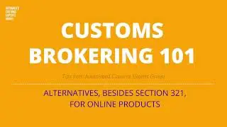 Entry Type 86: A Lower Cost Alternative to Section 321 For Importing Products