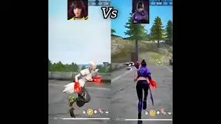 KELLY VS RIN RUNNING SPEED CHALLENGE FREE FIRE CHARACTER ABILITY TEST | WHO IS BEST #trending#shorts