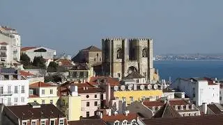 Lisbon, Portugal - View from Santa Justa Elevator