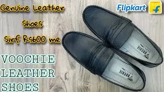 Voochi Real Leather Shoes For Men on Flipkart || Best Original Leather Shoes Cheaper than Redtape