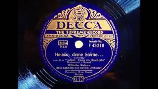 Wilhelm Strienz -  Bela Sanders - Heimat deine Sterne - 1955