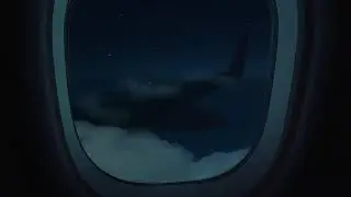 Airplane Ambience Noise | Soft Engine Hum for Deep Sleep & Relaxation
