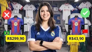 COMO IMPORTO CAMISAS DE TIMES 1.1 DIRETO DA FÁBRICA ATUALMENTE